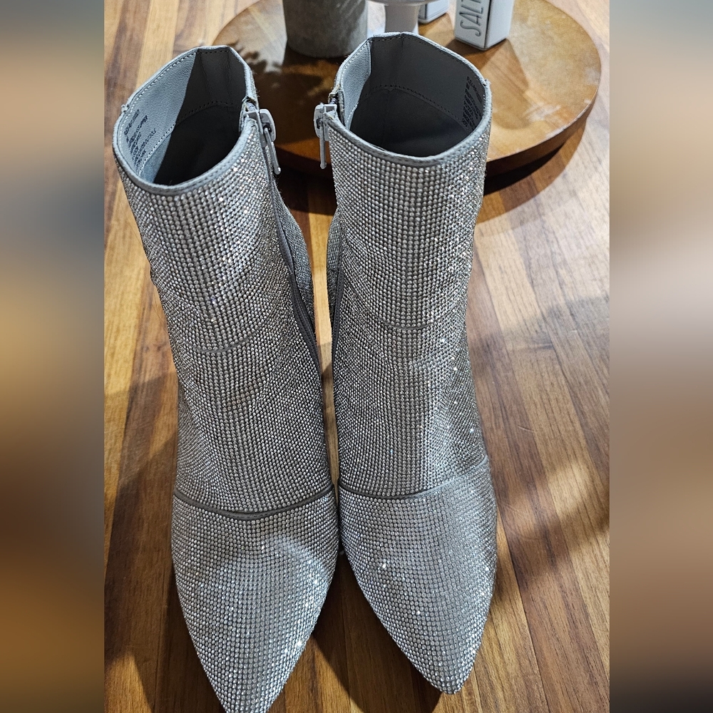 Rhinestone booties